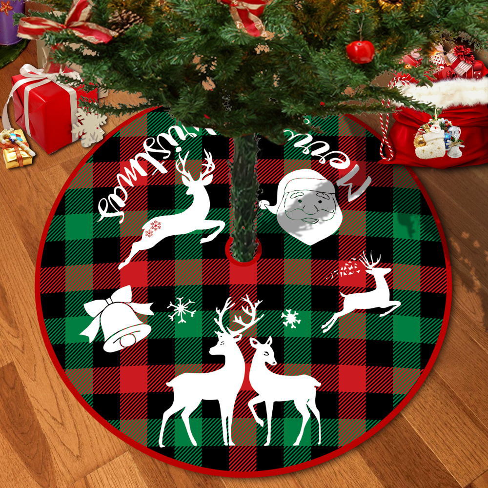 72/92/122Cm Christmas Tree Skirt Red Christmas Tree Foot