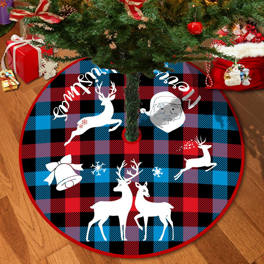 72/92/122Cm Christmas Tree Skirt Red Christmas Tree Foot